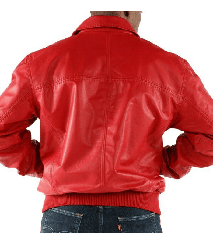 Pelle Pelle Butter Soft Red Leather Jacket image 1