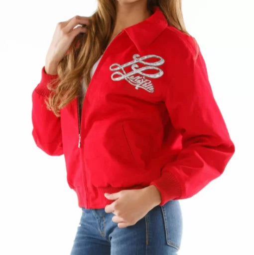 Pelle Pelle Notorious Red Wool Jacket image 1