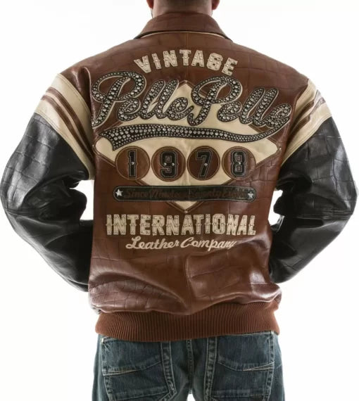 Pelle Pelle Brown Vintage 1978 Studded Leather Jacket image 1