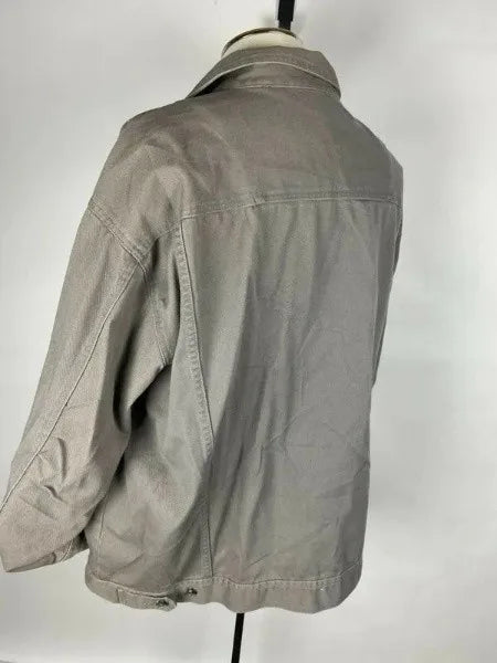 Vintage Pelle Pelle Marc Buchanan Grey Light Wash Denim Jacket image 1
