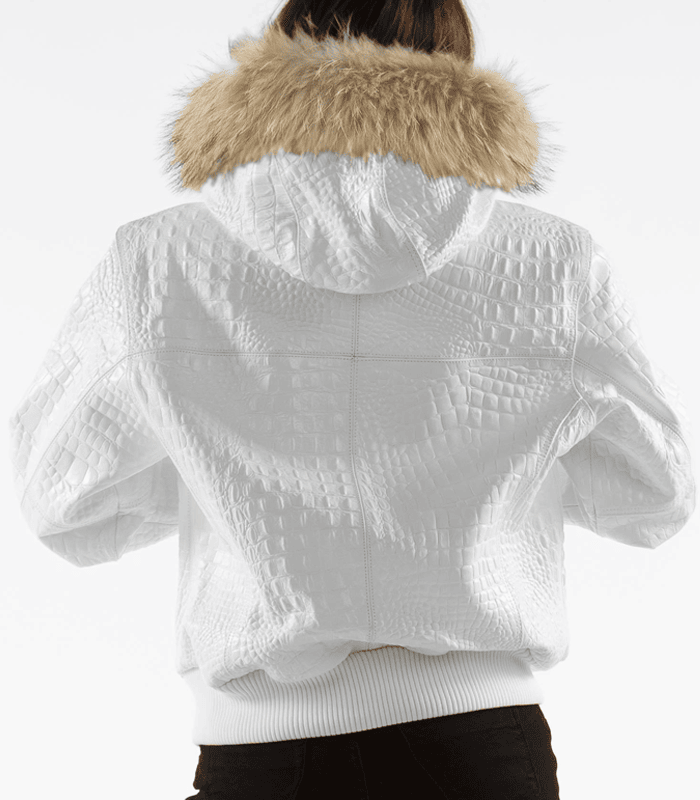 Ladies Encrusted Varsity Script Jacket image 1