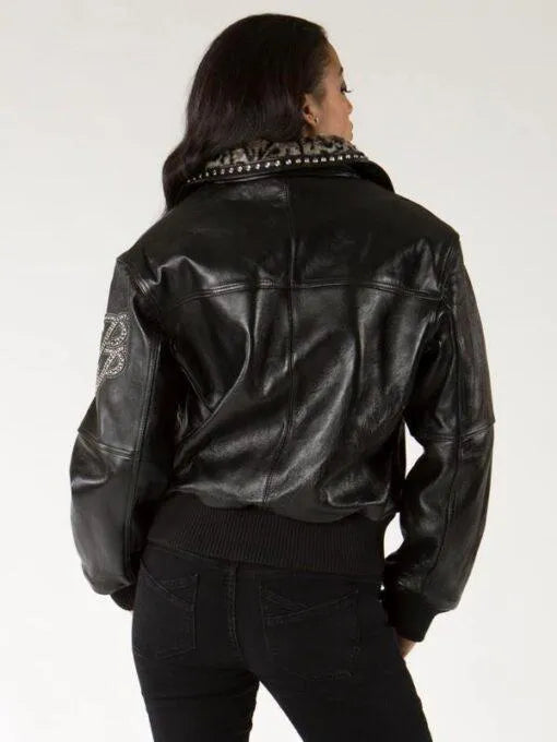 Pelle Pelle Womens Biker Black Jacket image 1