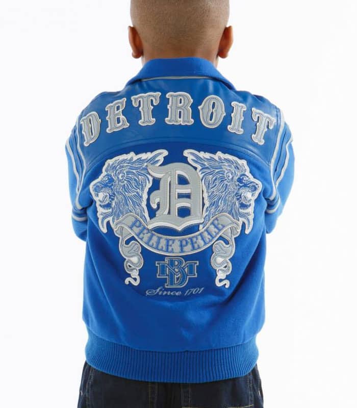 Pelle Pelle Kids Detroit Blue Jacket image 1