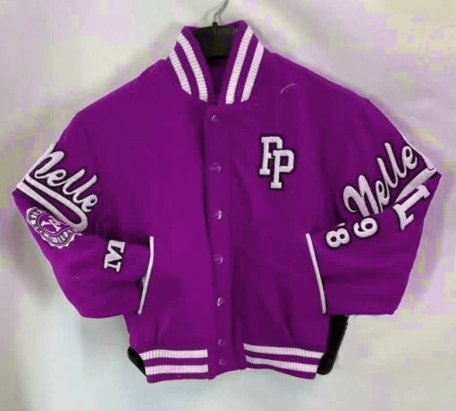 Pelle Pelle Kids Vintage Wool Purple Jacket image 0