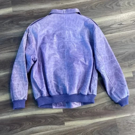 Pelle Pelle Purple Bomber Jacket image 1