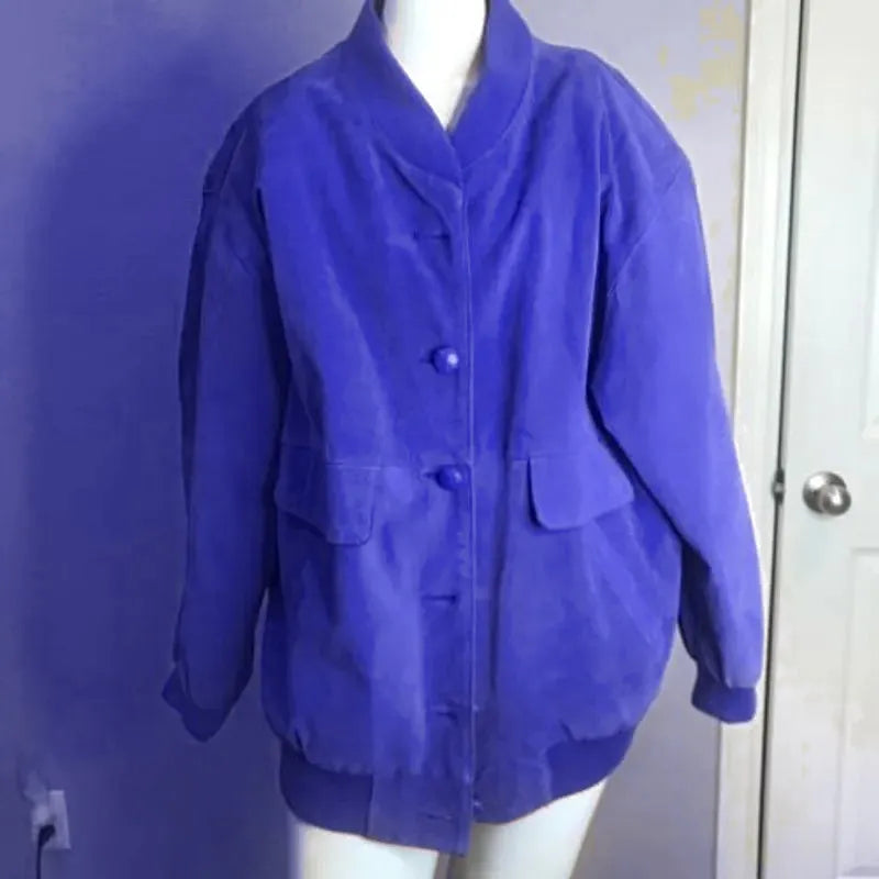 Pelle Pelle Vintage New York Milano Purple Jacket image 0