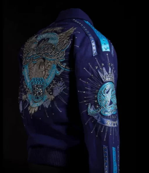 Pelle Pelle 35th Anniversary Royal Blue Woolen Jacket image 1