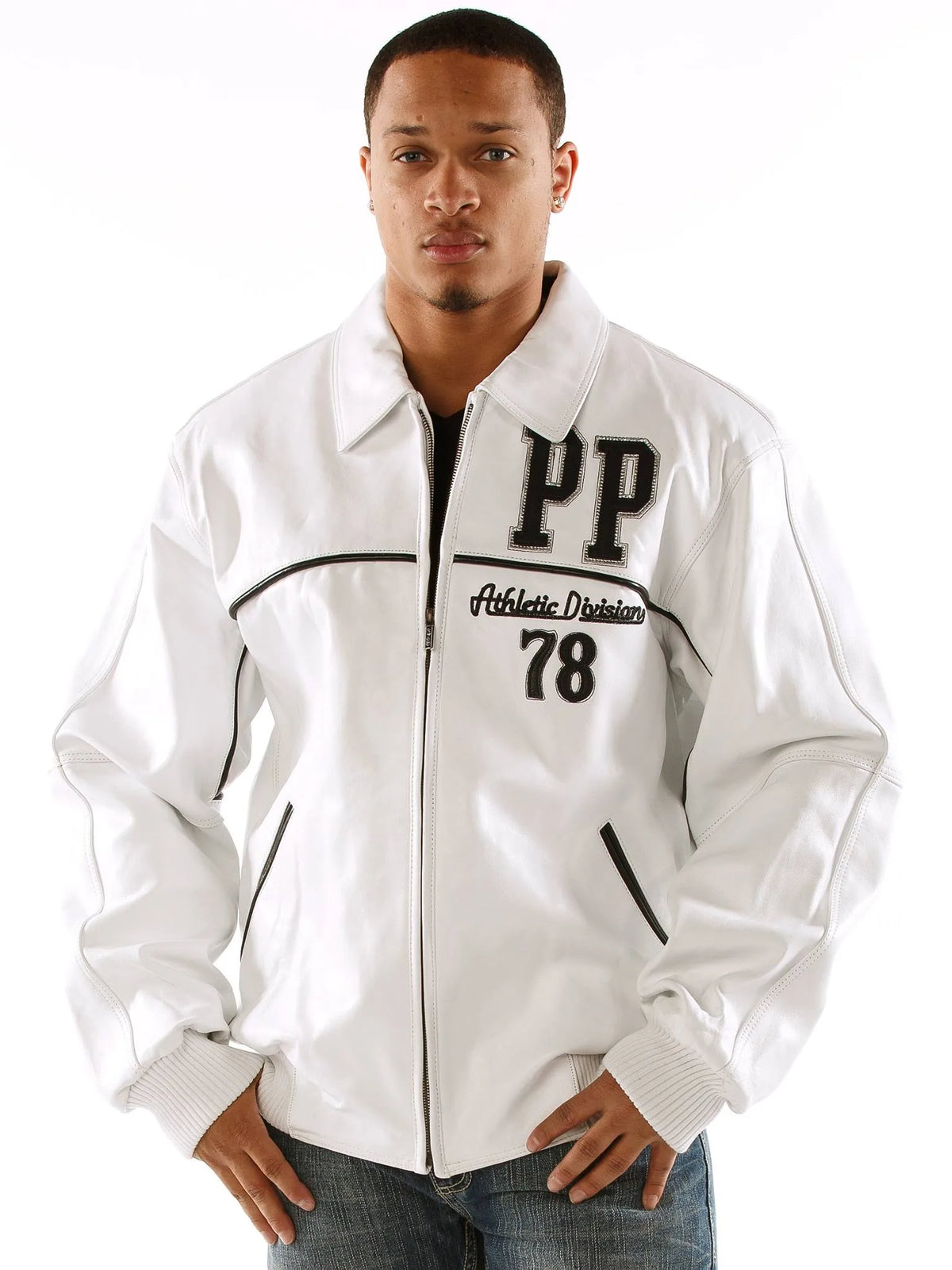 Pelle Pelle Athletic Division Leather Jacket image 1
