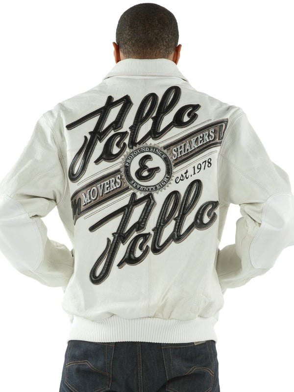 Pelle Pelle Movers And Shakers White Jacket image 1