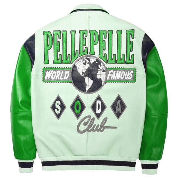 Pelle Pelle World Famous Green Plush Jacket image 0