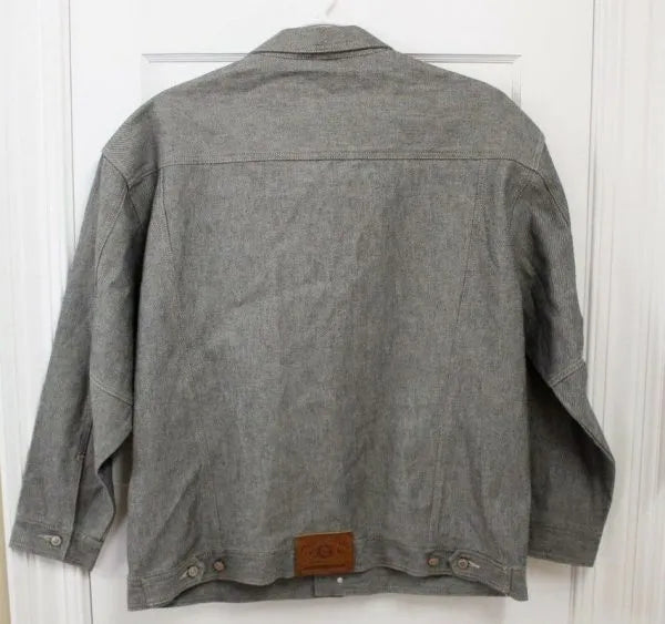 Pelle Pelle Marc Buchanan Mens Gray Denim Jacket image 1