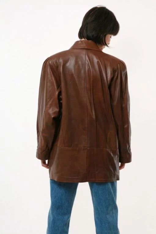 Pelle Leather Lined Biker Jacket image 1