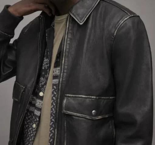 Pelle Pelle Leroy Black Leather Jacket image 1
