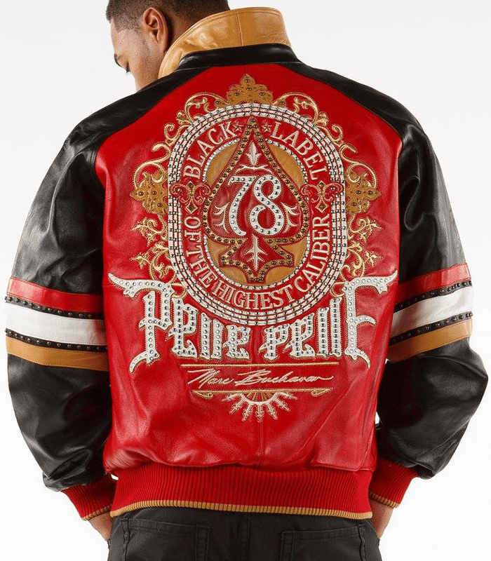 Black Label of Highest Caliber Leather Jacket image 1