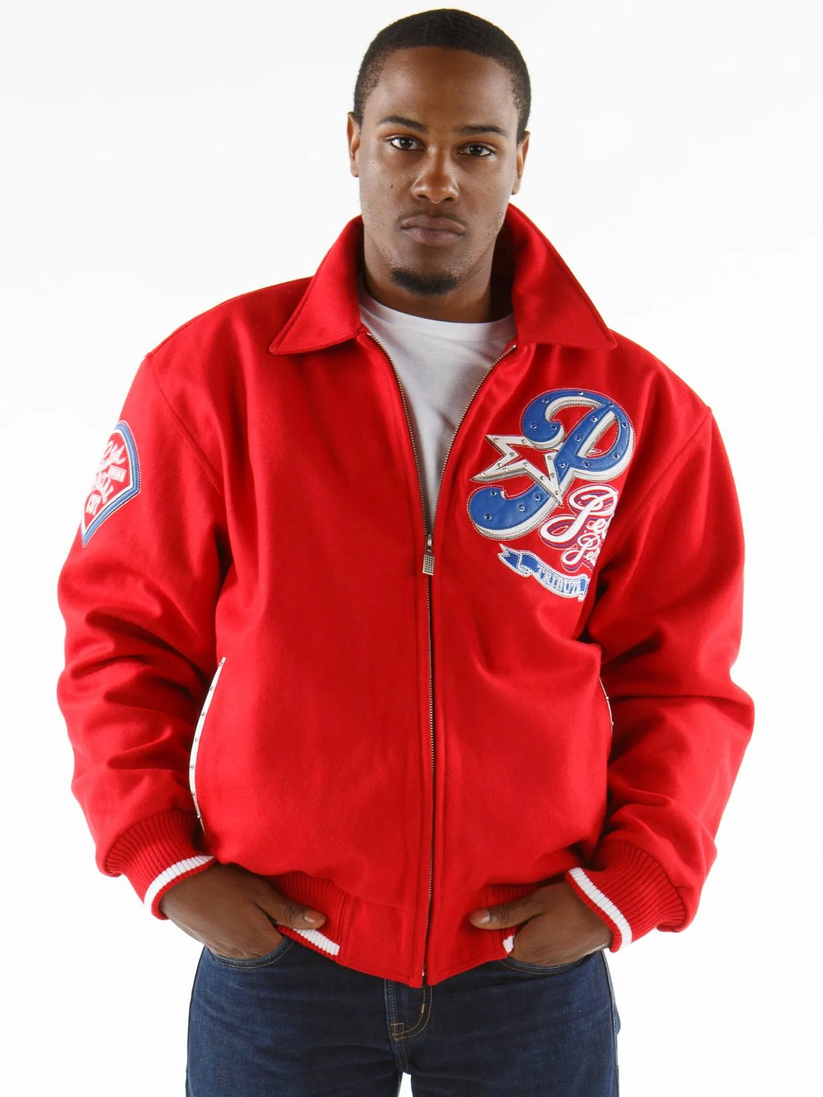 Pelle Pelle Philadelphia Tribute Red Jacket image 1