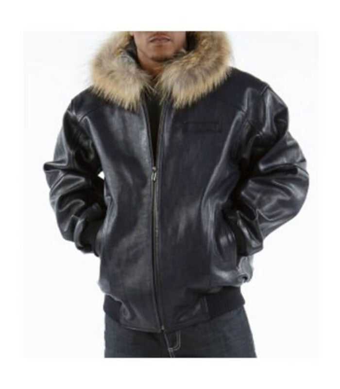 Pelle Pelle Basic Plush Navy Sienna Jacket image 0
