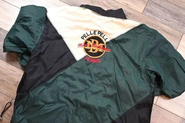 Vintage Marc Buchanon Pelle Pelle Windbreaker Green Jacket image 1