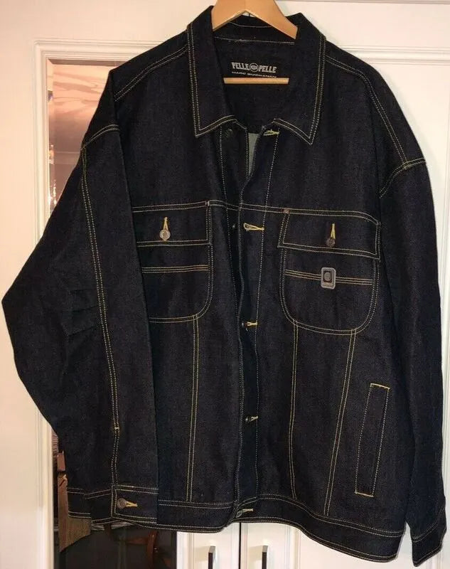 Pelle Pelle Blue Denim Jacket image 1