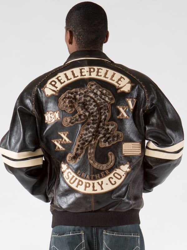 Pelle Pelle Supply CO. Panther Leather Jacket image 1