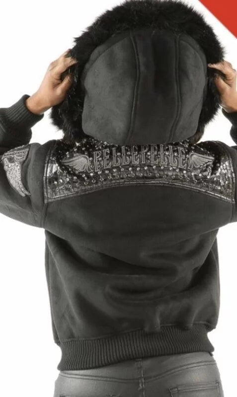 Women’s Pelle Pelle Airborne Faux Hoody Jacket image 3