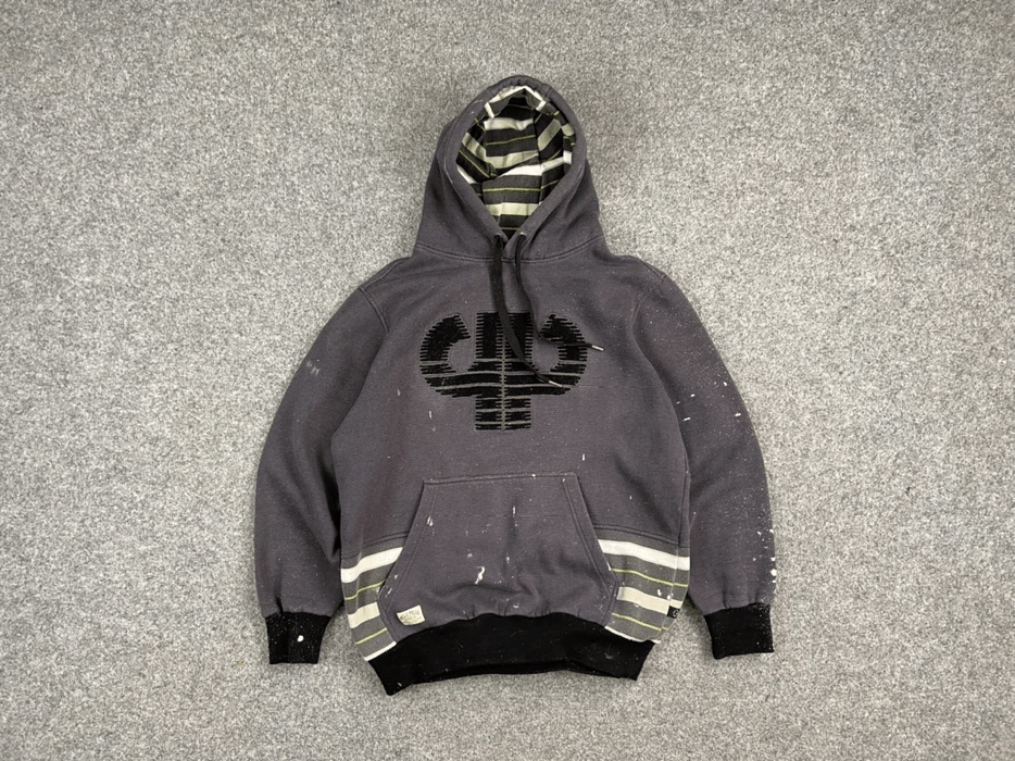 Pelle Pelle Womens Vintage Gray Hoodie image 0
