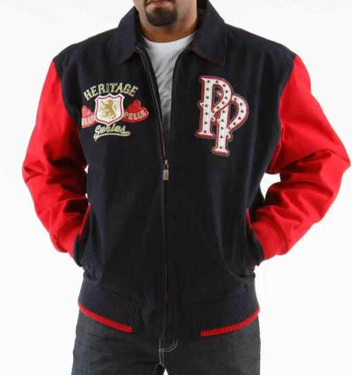 Pelle Pelle Heritage Series Black Red Soda Club Jacket image 1