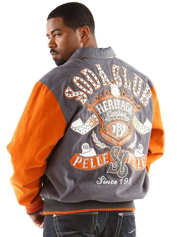 Pelle Pelle Mens Soda Club Heritage Series Bomber Jacket image 0