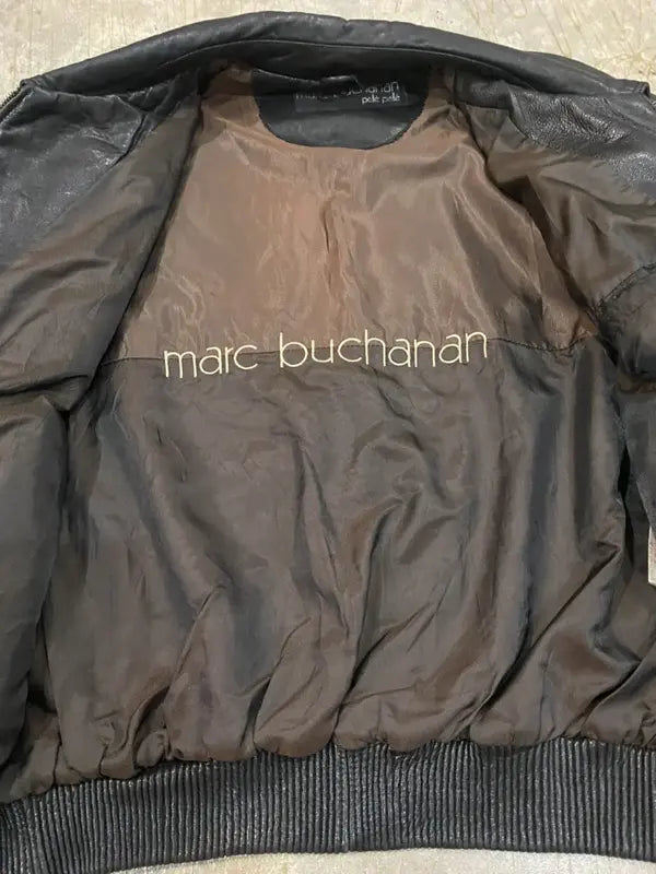 90s Pelle Pelle Marc Buchanan chain tribal tattoo leather image 3
