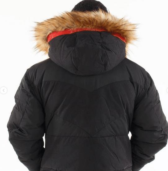 Pelle Pelle Pinnacle Black Fur Hoodie Jacket image 1
