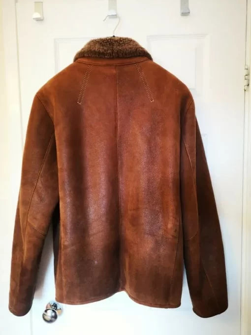 Pelle Pelle Men’s Brown Pea Coat image 1