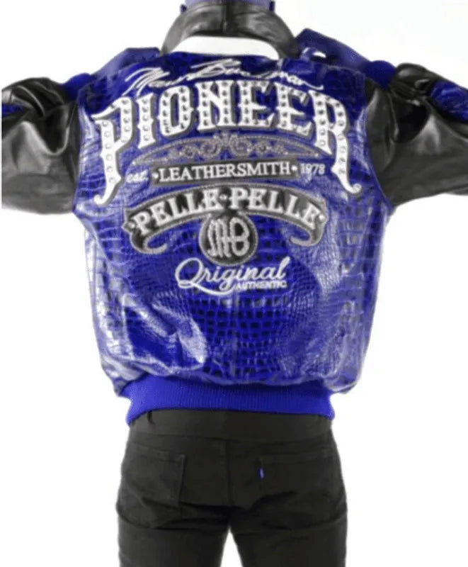 Pelle Pelle Mens Pioneer Blue Jacket image 0