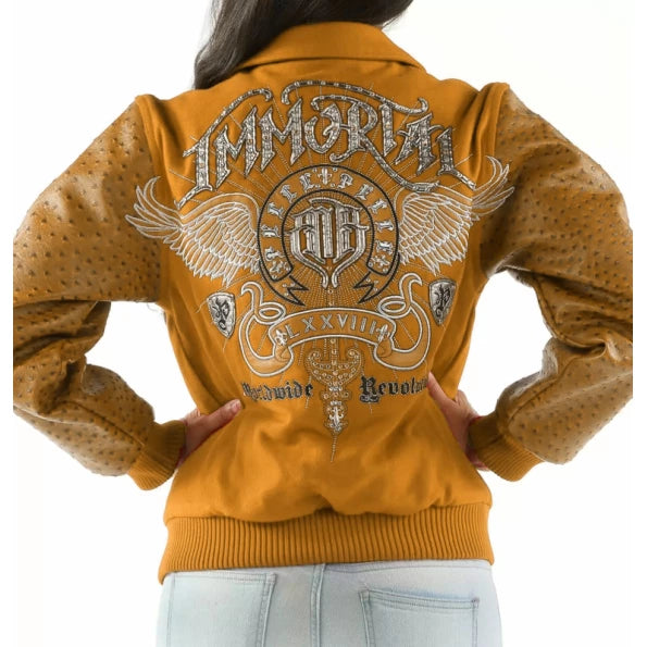 Pelle Pelle Ladies Brown Immortal Worldwide Revolution Jacket image 1