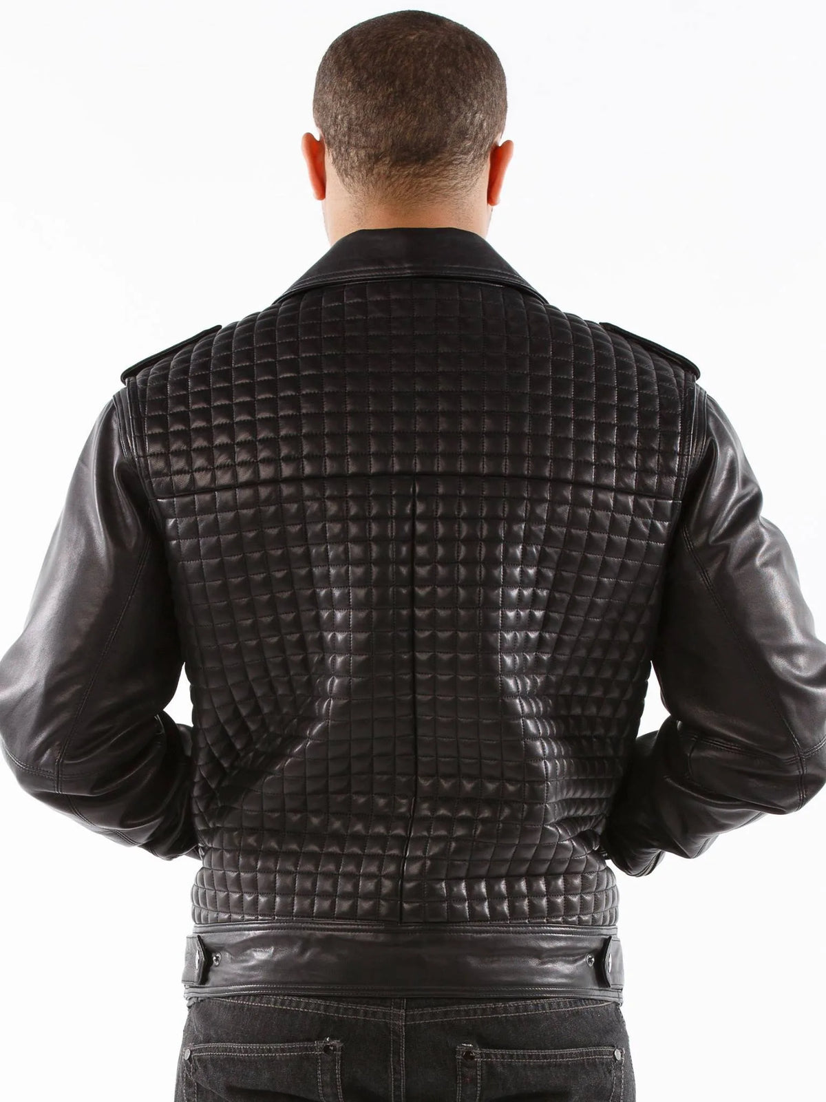 Pelle Pelle Houndstooth Biker Jacket image 1