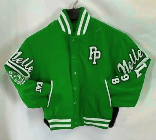 Pelle Pelle Kids Vintage Wool Green Jacket image 0