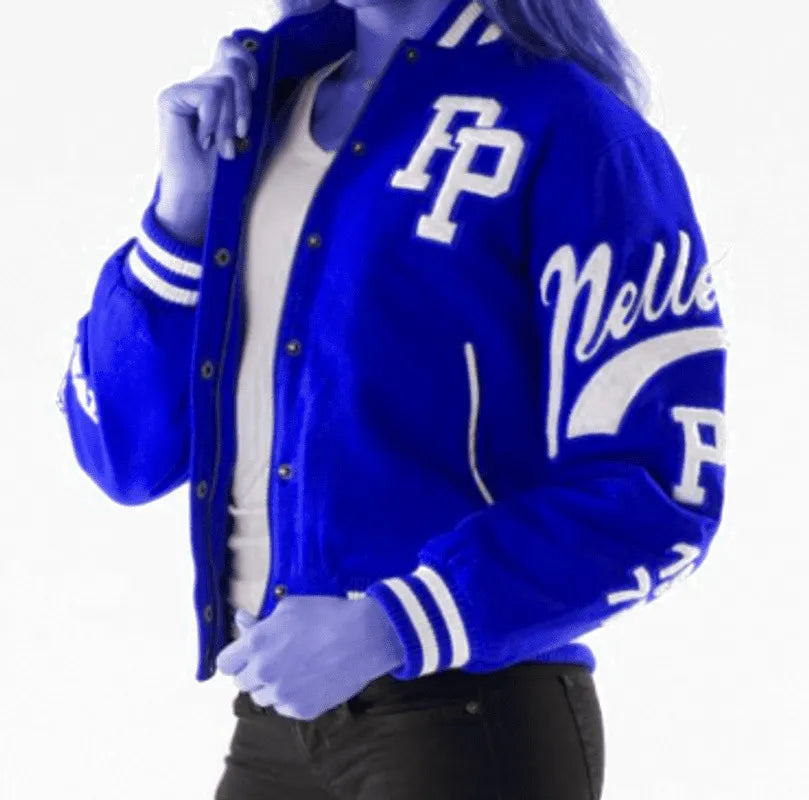 Pelle Pelle Womens 1978 Royal Blue Varsity Jacket image 0