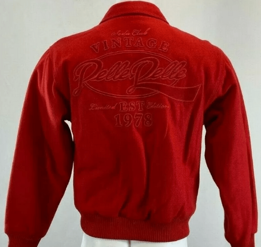Pelle Pelle Vintage Red Wool Jacket image 1