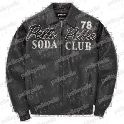 Pelle Pelle Soda Club Plush Black Jacket image 0