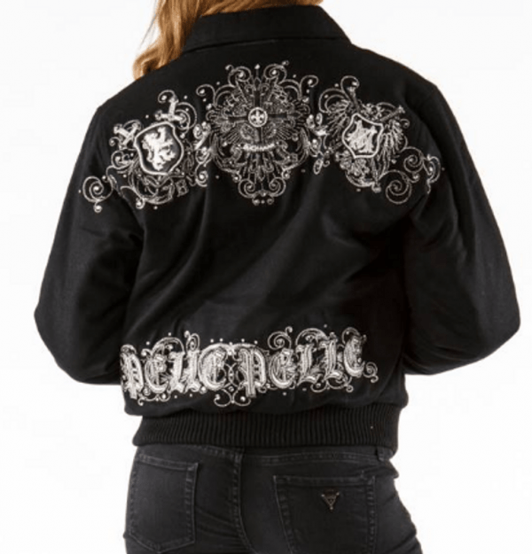 Pelle Pelle Triple-Crest-Shirt Collar Black Jacket image 1
