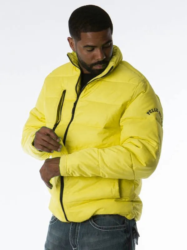 Pelle Pelle Mens March Buchanan Yellow Puffer Jacket image 0