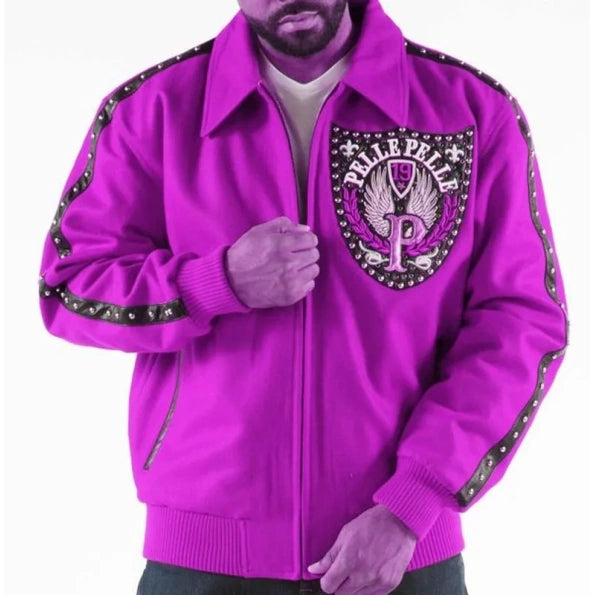 Pelle Pelle Band of Brothers Light Purple Jacket image 1
