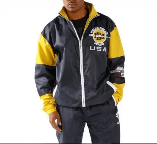 Pelle Pelle MB Jean Nylon Jogger Set Jacket image 0