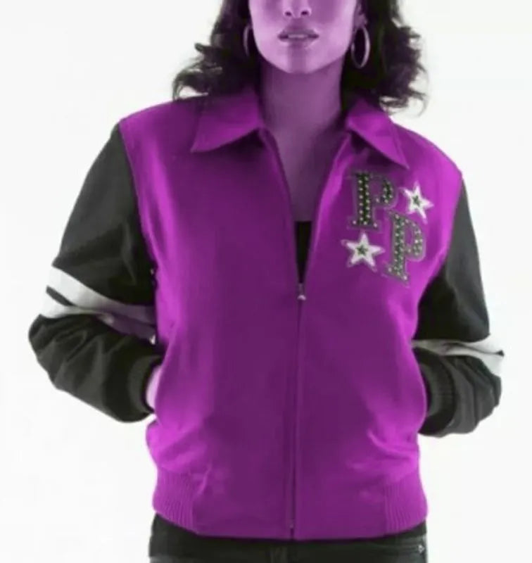 Purple Vintage Pelle Pelle Soda Club Jacket image 0