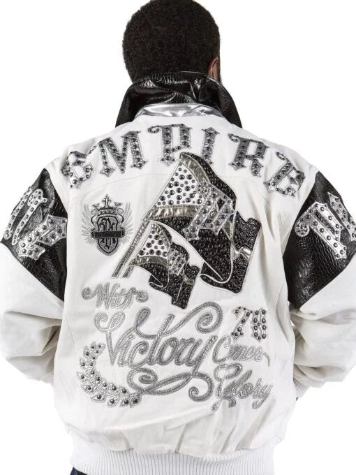 Men’s New Back Studded Pelle Pelle Jacket image 0