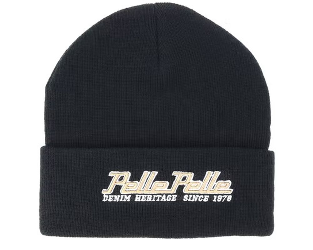 Pelle Pelle Heritage Black Beanie image 0