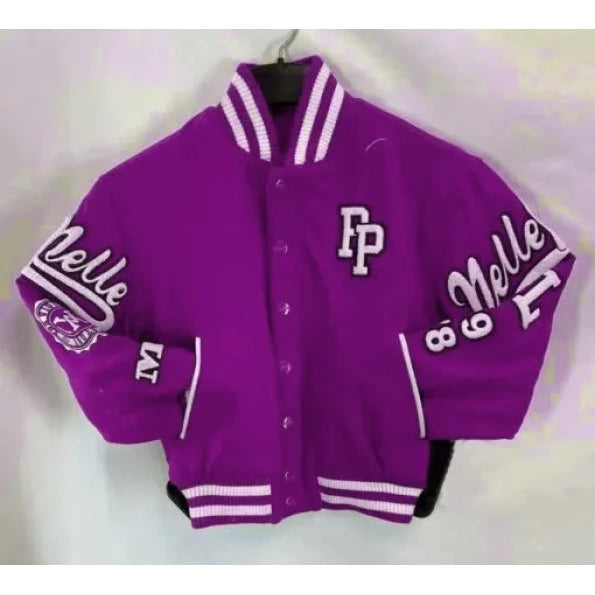 Pelle Pelle Kids Vintage Wool Light Purple Jacket image 0