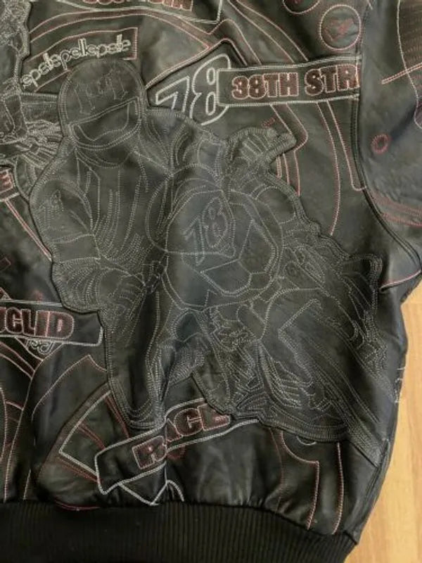 Authentic Mens Pelle Pelle Biker Liberty Leather Jacket image 1