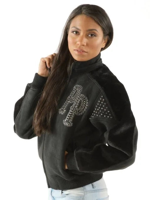 Ladies Pelle Pelle Queen Of Thrones Black Jacket image 1