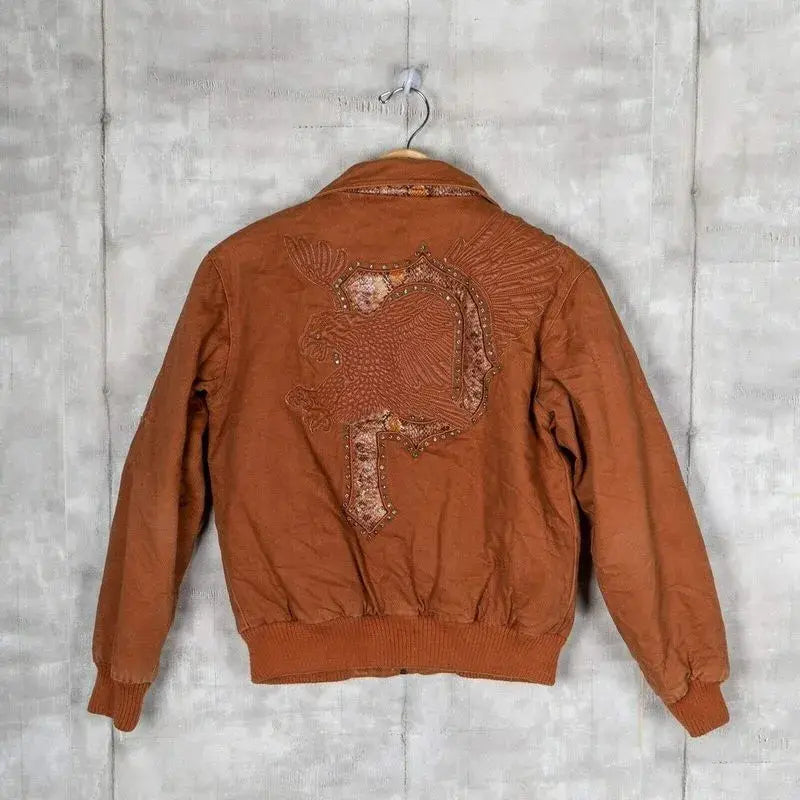 Vintage Brown Army Jacket | Marc Buchanan the pelle pelle image 1