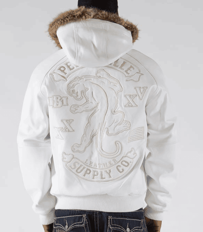 Pelle Pelle MBXV Leather Supply.co White Jacket image 1