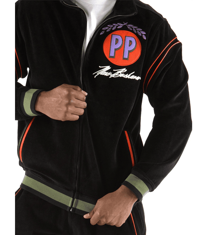 Pelle Pelle Throwback Black Warmup Set image 3